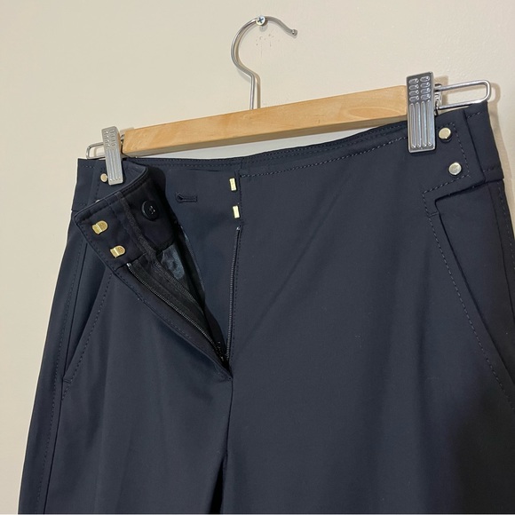 NWT Massimo Dutti Studded Black Pants - Picture 3 of 13